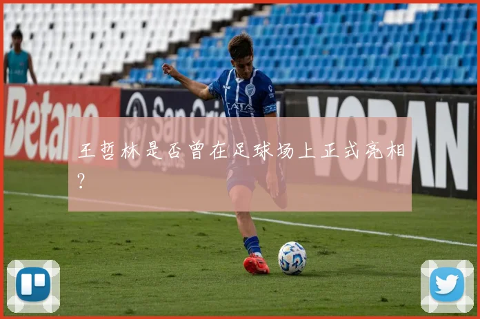 王哲林是否曾在足球场上正式亮相？